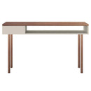 Mesa Para Computador Escrivaninha Marrom Multi Caemmun