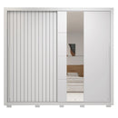Guarda Roupa Casal 2 Portas 4 Gavetas Romanus Branco Caemmun