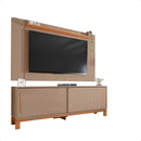 Bancada Rack Com Painel Para Tv Até 65 Polegadas Jace Cinza