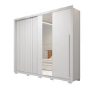 Guarda Roupa Casal 2 Portas 4 Gavetas Romanus Branco Caemmun