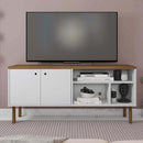 Bancada Para TV Até 60 Polegadas Multi Branco Caemmun