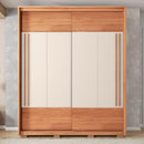 Guarda Roupa Roupeiro Roma 2 Portas 3 Gavetas Marrom Caemmun