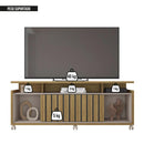 Rack Bancada Para Tv até 65 Polegadas Stars Marrom Caemmun