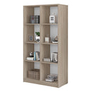 Estante Livreiro Multiuso 8 Nichos Branco Side Caemmun