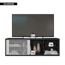 Bancada Para TV até 55 Polegadas Multiverso Preto Caemmun