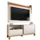 Bancada Rack Com Painel Para Tv Até 55 Polegadas Jace Bege