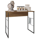 Mesa Para Café Aparador Buffet Fabrick Marrom Caemmun