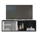 Bancada Para TV até 55 Polegadas Multiverso Preto Caemmun