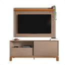 Bancada Rack Com Painel Para Tv Até 55 Polegadas Jace Cinza