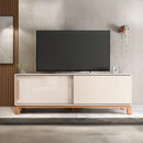 Bancada Rack Para TV até 65 Polegadas Jace Marrom Caemmun