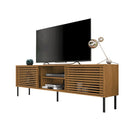 Bancada Rack TV até 70 Polegadas  New Frizz  Marrom Caemmun