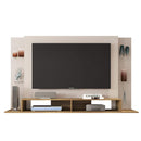 Rack Com Painel Para TV até 65 Polegadas Life Marrom Caemmun