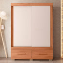 Guarda Roupa Mongi 2 Portas 2 Gavetas Marrom Caemmun