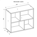 Nicho Multiuso Kylie Brinquedoteca - Cacao Caemmun