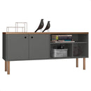 Bancada Para TV Até 60 Polegadas Multi Cinza Caemmun