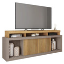 Rack Bancada Para TV até 70 Polegadas Sun Marrom Caemmun