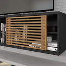 Rack Bancada Para TV 55 Polegadas Preto Multiverso Caemmun