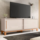 Bancada Rack Para TV até 65 Polegadas Jace Marrom Caemmun