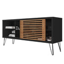 Rack Bancada Para TV Até 55 Polegadas Frizz Preto Caemmun