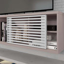 Rack Bancada Para TV 55 Polegadas Cinza Multiverso Caemmun