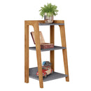 Mesa Lateral Loft Cinza/natture - Líder Design