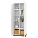 Kit Conjunto Para Escritório 3 Peças Cubic Branco Caemmun