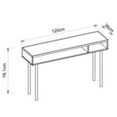 Mesa Para Computador Escrivaninha Multi Cinza Caemmun