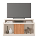 Bancada Rack Para TV 55 Polegadas Frost Marrom Caemmun