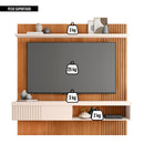 Painel Para Tv's Até 65 Polegadas Moon Marrom Caemmun