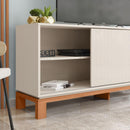 Bancada Rack Para TV até 45 Polegadas Jace Marrom Caemmun