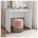 Penteadeira Para Quarto Aparador Branco Milan Caemmun