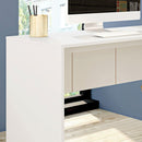 Mesa De Computador 90 Cm Cubic  Branco - Caemmun