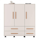 Cômoda 3 Portas 4 Gavetas Seth Branca Caemmun