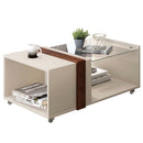 Mesa de Centro Núbia Off White / Havana - Caemmun