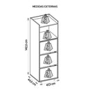 Gaveteiro Escritório Armário Studio Multifuncional Caemmun