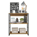 Estante Aparador Livreiro Organizador Fabrick Marrom Caemmun