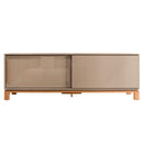 Bancada Rack Para TV até 65 Polegadas Jace Marrom Caemmun