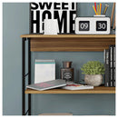 Estante Aparador Livreiro Organizador Fabrick Marrom Caemmun