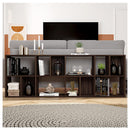 Livreiro Estante Multiuso Organizador Marrom Side Caemmun