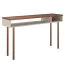 Mesa Para Computador Escrivaninha Marrom Multi Caemmun