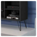 Rack Bancada Para TV Até 55 Polegadas Frizz Preto Caemmun