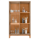 Cristaleira 2 Portas Com Led Interno Jace Cinza Caemmun