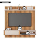 Painel Bancada Para TV até 65 Polegadas Marrom Sena Caemmun