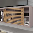 Rack Bancada Para TV 55 Polegadas Multiverso Cinza Caemmun